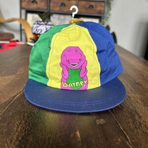 1992 BARNEY Hat, Kids One Size Fits All, Never Worn, Authentic‎ RARE, Htf NEW